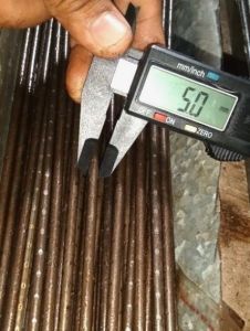 as baja hitam  bintik 7mm panjang 100cm