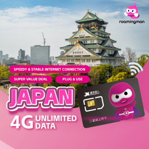 Japan Data SIM Card | 1-20Days | 5G/4G Network | Plug and Use