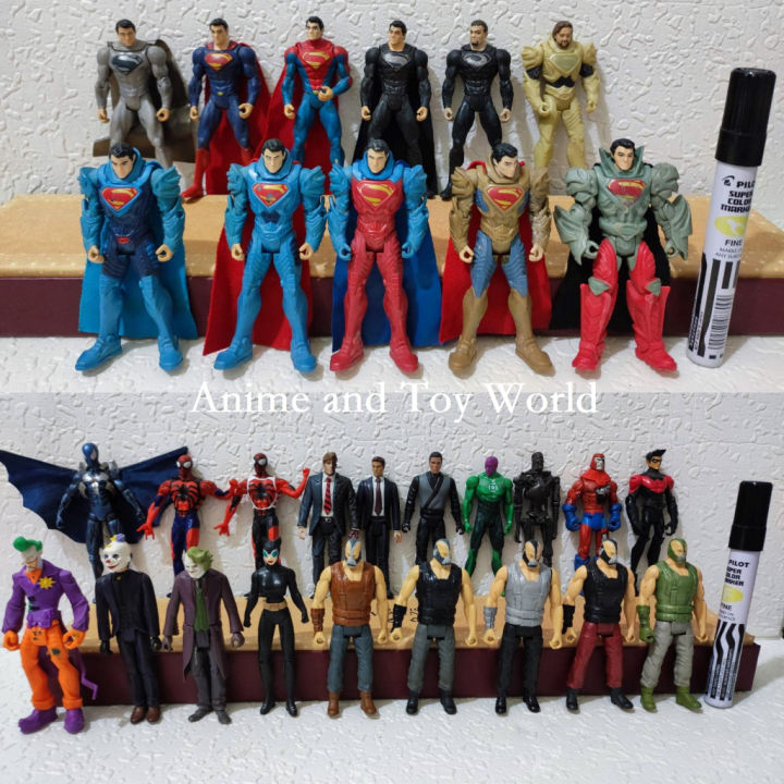 Marvel DC Spider Man Green Lantern Superman Joker Bane The Dark Knight