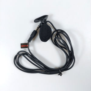(Bisa COD) TaffSTUDIO Microphone mini kerah 3.5mm Clip for Smartphone Laptop Tablet 150cm