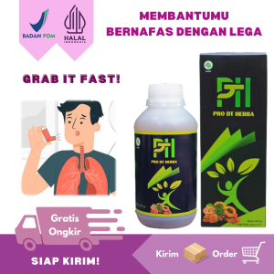 Obat asma sesak nafas batuk sakit keluar lendir penyakit paru detox herbal
