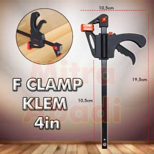 F Clamp Klem 4 INCH