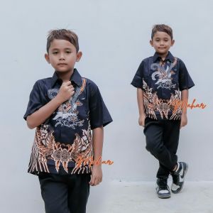 Kemeja batik pria dewasa lengan pendek motif terbaru