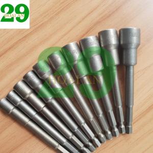 Đầu khẩu chụp bulong chân lục giác cho khoan pin và khoan điện dài 100mm