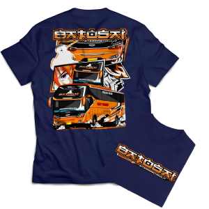 KAOS ANAK BISMANIA BATOSAI - BAJU ANAK LAKI-LAKI  GAMBAR BUS TUNGGAL JAYA SJM