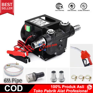 Pompa DC 12V 80L/Menit / Pompa Minyak Elektric 80L/min / Pompa Transfer Bbm 80L/min