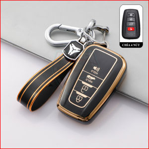 Ốp Chìa Khóa Xe Toyota Corolla Cross Camry Corolla Altis Hợp Kim Cao Cấp Họa Tiết Cờ Ý