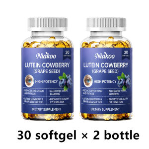 Lutein + Zeaxanthin & DHA Eye Nutrition for Adults 40+ with Vitamins A C E for Healthy Aging
