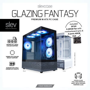 Slevcase Glazing Fantasy Micro ATX Casing