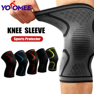 Yoomee 1 Pair Knee pads Athletics Knee Compression Sleeves Support Used for Running Jogging Sports Joint Pain Relie Arthritis and Injury Recovery Thigh Wrap