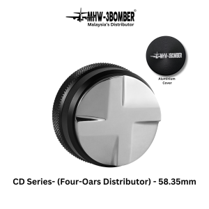 MHW-3BOMBER Coffee CD-Texture Series-Distributor 4 Oars 58.35mm