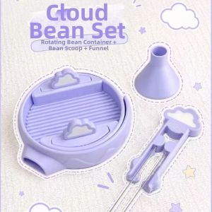JIAXINXIN Rotating Clouds Fuse Beads Tools Double Pen Creative Perler Beads Sorting Tray Kit Bean Splicing Tools Funnel Hama Beads Accessories Girl