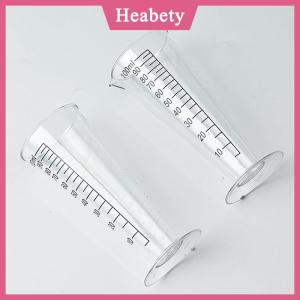 Heabety Cốc đo Acrylic cấp thực phẩm 100ml với quy mô không chứa BPA hoàn hảo cho sử dụng nhà bếp và nhà hàng