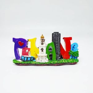 Fridge Tempelan Magnet Kulkas Souvenir Negara Malaysia Penang 143