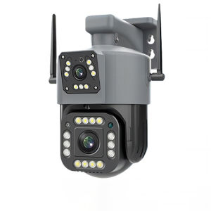 Xiaomi Dual lenses CCTV Camera Wifi Connect 360 With Audio and Speaker Auto Tracking CCTV Camera No Wifi Need Outdoor HD Wireless Night Vision