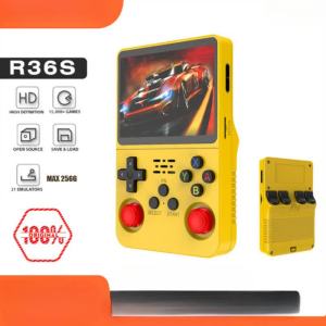 Retro R36S 256G Handheld Game Console Linux System 3.5Inch IPS Screen Portable Pocket Video Player 2 Joystick 128G 64G Kid Gift
