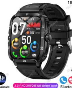 (HD1)New sport watch H02 smartwatch ultra-long battery life 3ATM water resistance 22mm