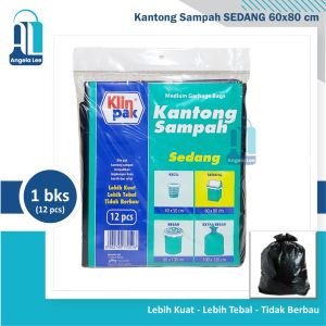 Klinpak Plastik Kantong Sampah Sedang 60x80cm