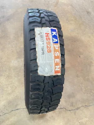ยางยี่ห้อ KAPSEN ขนาด 9.5R17.5 18PR รุ่น HS928 (ปี 24) (กรุณากดสั่งครั้งละ 1 เส้น)