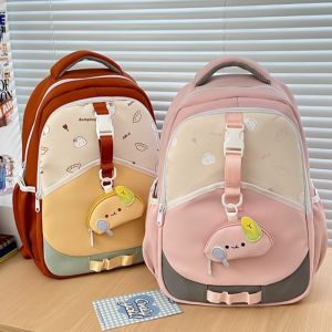 New Cute Backpack Large Capacity Waterproof School Backpack Lightweight Nylon Material Outdoor Travel Bag for Boy Gril
