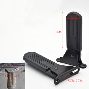 1pasang Pedal Belakang Sepeda Listrik Membantu Kekuatan Tidak Mudah Pecah Aksesoris Pijakan Kaki Lipat Kekerasan Tinggi Untuk Sepeda