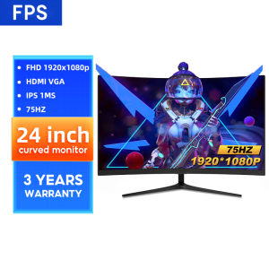 FPS Gaming Monitor curved for pc 27/24 Inch 4K computer 165Hz/144Hz/100Hz Monitor for Laptop HDMI/DP/VGA