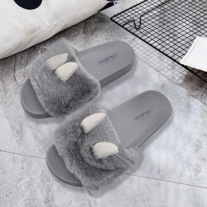 Tsion สุดฮอต🎉 รองเท้าแฟชั่นผู้หญิง รองเท้าแตะหูกระต่ายน่ารักมากมี3สีให้เลือกกันเลย รองเท้าใส่สบายสวยสดใสมาก🔥