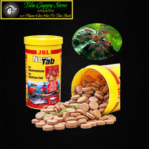 Thức Ăn Dán Kinh JBL NOVOTAB - Thực phẩm cao cấp cho Cá Cảnh Cá Thủy Sinh đến từ Đức