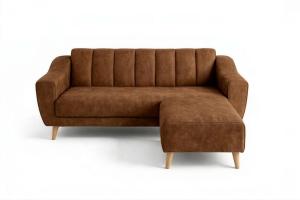 Percuma 1 Bangku Velvet Grey / Brown / Blue Sofa Baldu 3 Seater / 2+3 Seater Model 3933