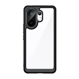 Silicone mềm mại cao cấp Ốp điện thoại cho Vivo V60 4G 5G 2025 Bìa Nhiều màu Chống Sốc TPU Silicon PC điện thoại bảo vệ Cover Quay Lại