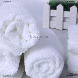 [COD] Cozyroom 1Pc ผ้าฝ้ายสีขาวผ้าเช็ดตัวความงามแผ่นเท้านวดอบไอน้ำผ้าขนหนูอาบน้ำ
