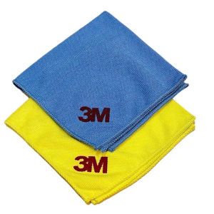 Khăn lau xe chuyên dụng Microfiber 3M SQ21 khăn lau ô tô lau đa năng chống trầy xước thấm hút