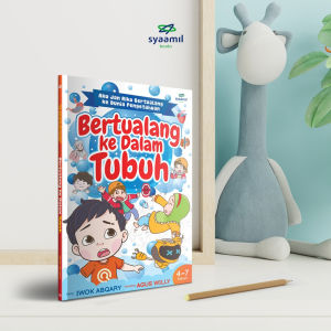 Buku Cerita Anak Islami Komik Riko The Series Bertualang ke Dalam Tubuh (Bisa Custom Nama)