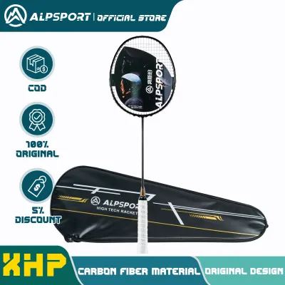 Alp XHP 2 pcs racket professional badminton racket set 100% full carbon badminton racket 6U 72g 30lbs 100% badminton original rocket badminton