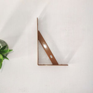 CHS High Quality Wall Triangle Bracket Angle Bracket Heavy Duty Shelf Bracketre L-BAR 4 SIZES 3 COLORS