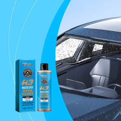 Car Glass Water Spot Cleaner Remove Rain Stains Restore Clarity Safe Formula 100ml