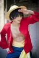 ❣️HOKI69❣️ Topi Pasir Cosplay Luffy One Piece Anyam Pantai Pelindung Sinar Matahari Import Unisex. 