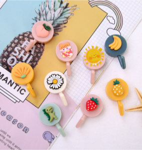 Combo 5 móc Móc treo đồ dán tường đơn gắn họa tiết hoạt hình dễ thương đáng yêu sáng tạo đa năng tiện lợi siêu dính chịu lực