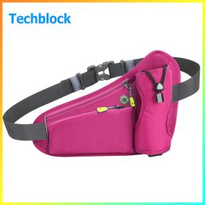 Running Waist Bag Multifunction Water Bottle Holder Bag Waterproof for Men Women