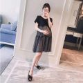 Free shipping Mom&Kids High Quality Pregnant dress baju pregnant pregnancy dress Maternity Plus Size Tops Pregnant baju ibu mengandung Maternity Short Sleeve Dress Fashion Plaid Mesh Western Style Seluar Mengandung 孕妇连衣裙 孕妇裙 孕妇裤 孕婦褲 孕妇短裤 孕婦裝 新款 孕婦連衣裙 COD. 