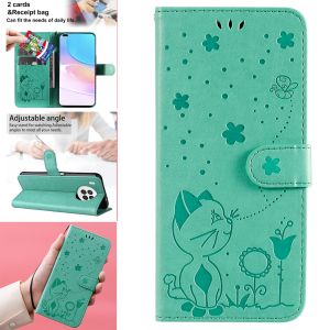 Case For Huawei Nova 12 11 10 9 SE / Nova 10 9 / Nova Y90 Y70 Y61 / Nova 8i 7i 3i / Nova 5T Painted Cartoon Magnetic Leather Wallet Flip Cover Casing