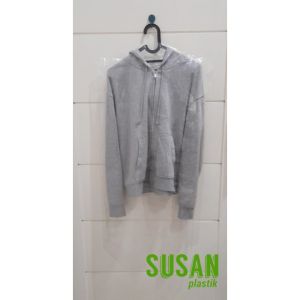 PLASTIK JAS/ KEMEJA/ JAKET 60X100 CUTTING BAHU/ PLASTIK PP PEMBUNGKUS PAKAIAN