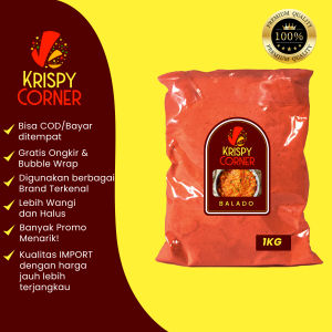 Bumbu Tabur Balado 1kg Aneka Penyedap Snack Kentang Ayam Jamur Singkong Crispy Instan Bumbu Tabur Aneka Rasa Kiloan Balado 1Kg Bumbu Instan Rasa Balado pedas manis