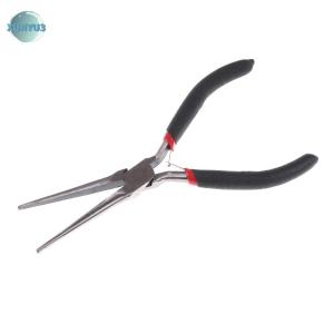 XUNYU3 คีมหนีบจมูกเข็มยาวพิเศษเครื่องมืองานฝีมือความแม่นยำสูง