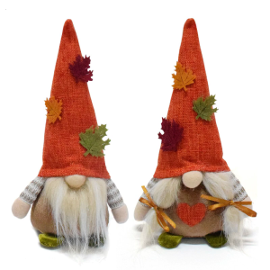 Rustics Cloth No Face Gnomes Ornamentation Autumn Leave Inspireds Shelf Decors Perfect Gift For Home Office Display