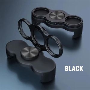 3 Finger Back Ring Phone Holder Ultra-thin Foldable 360 ° Rotating Ring Holder Portable Adhesive Back Ring Phone Tablet Holder Magnetic Phone Ring Holder Stand 360° Rotatable Finger Ring Grip with Car Mount