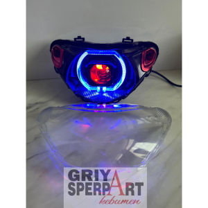 Lampu depan mio new smile biled billed MATRIX X1