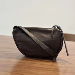 BeeGreen Women Genuine Leather Small Shoulder Bag Fashion Travel Chest Bag High Quality Soft Sling Bag