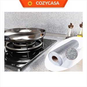 【COZYCASA】Oil-Proof Kitchen Self-Adhesive Aluminum Foil Heat-Resistant Wall&CabinetProtector