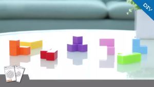 Strongest in Same Style Magnetic Cube Magnetic Rubiks Cube Variety Magnetic Building Blocks Toy 7 Block +54 Card Mini Pack